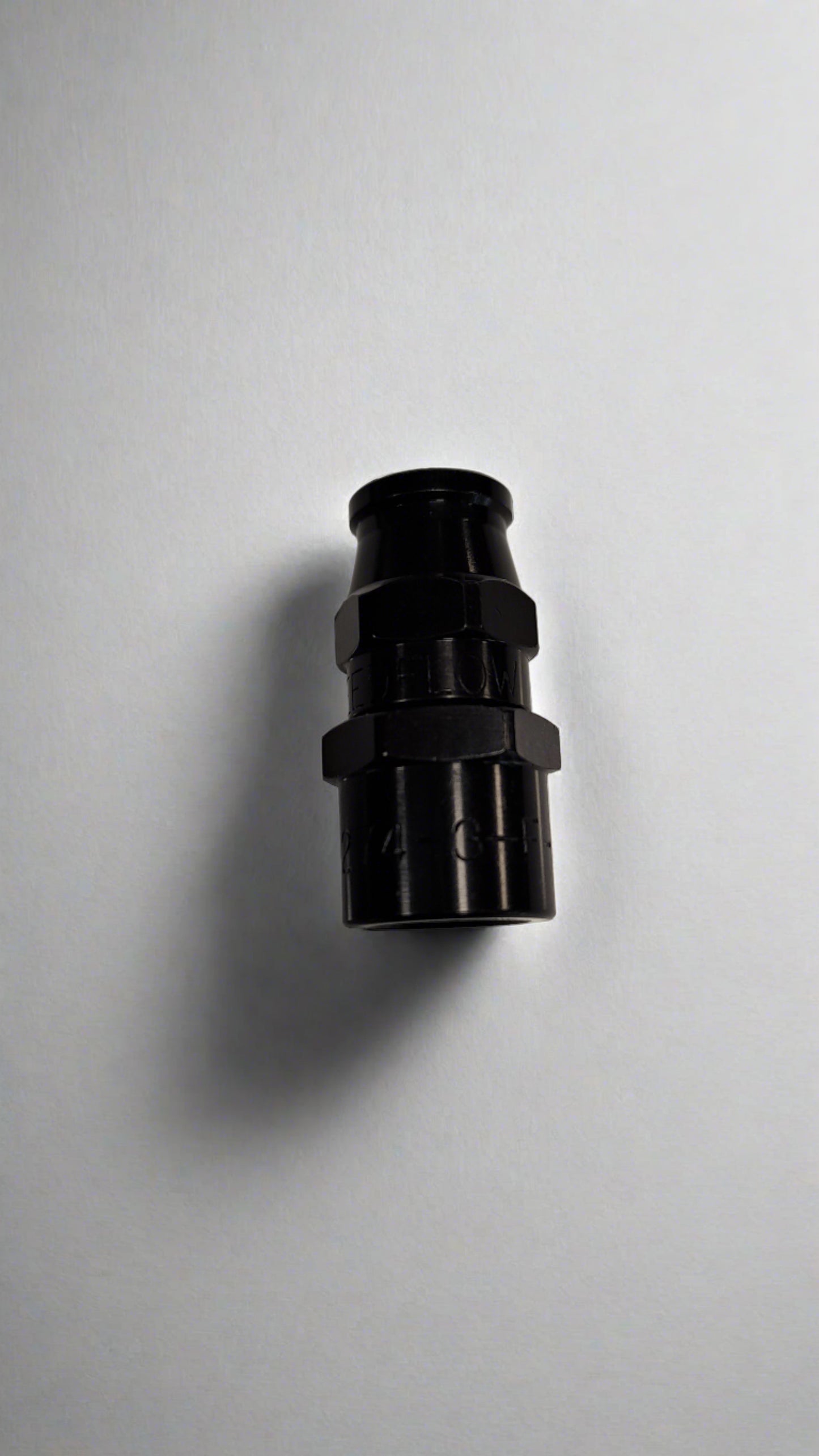 Speedflow Female NPT Hose End fitting anodised Black