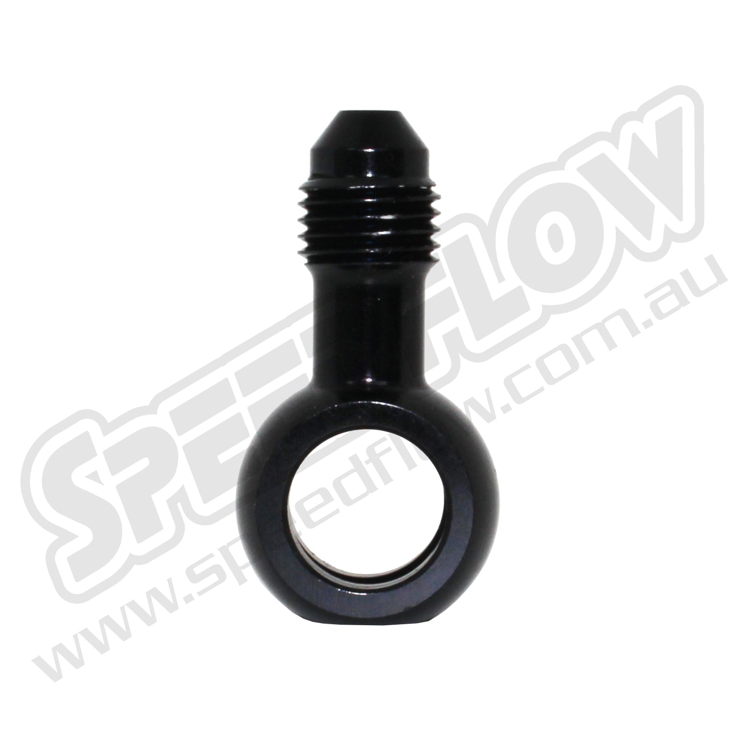 Speedflow Banjo to Male Flare (310 series) in Black