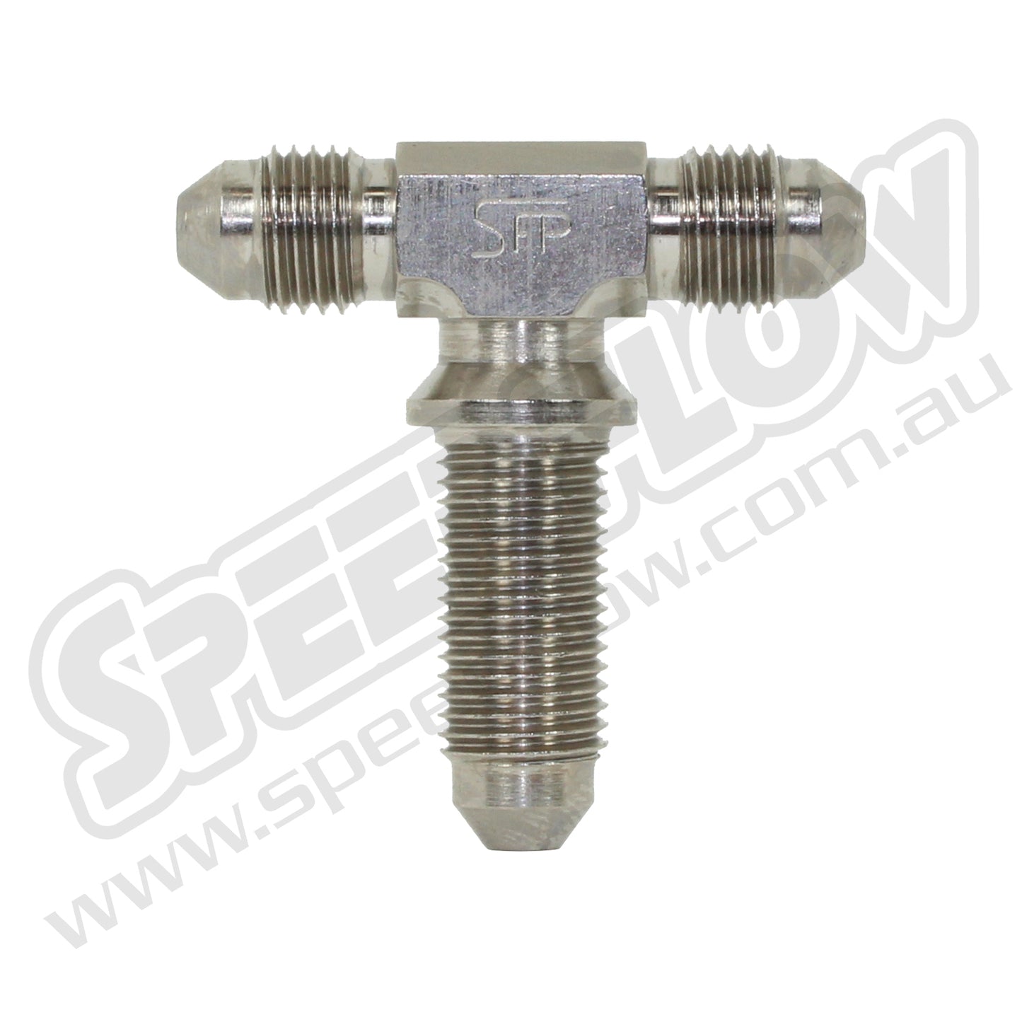 Speedflow Steel AN BULKHEAD TEE ON BRANCH