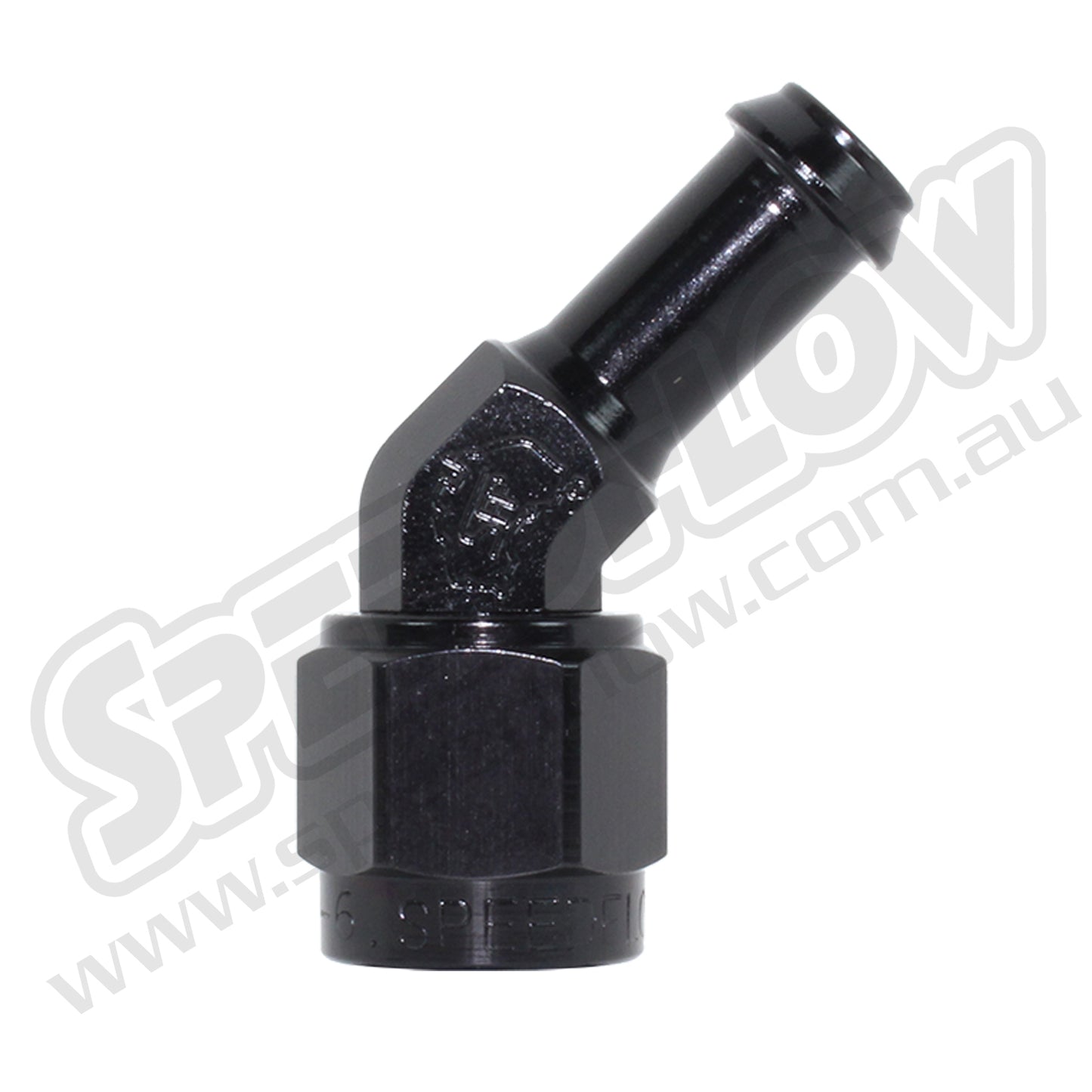 Speedflow AN 45 Degree hose tail fittings.