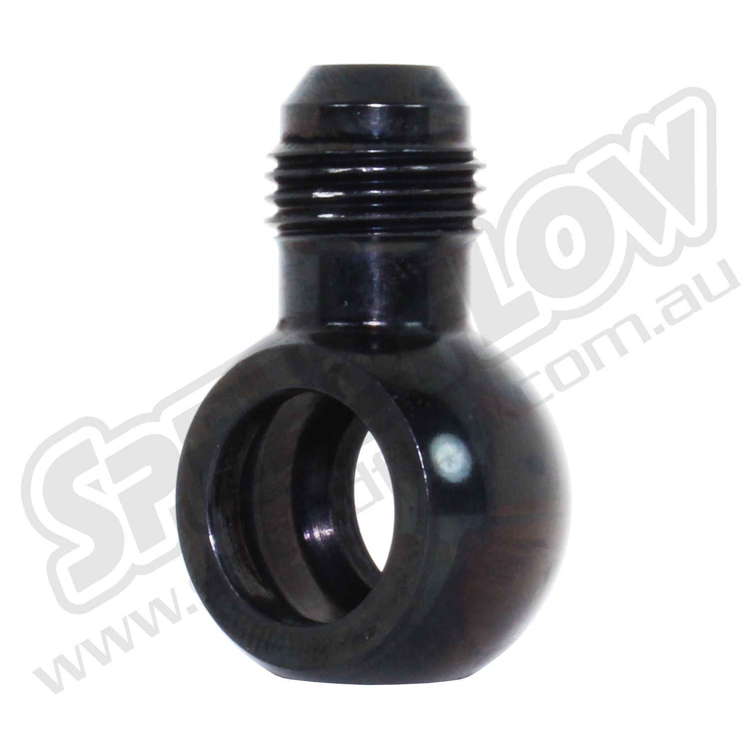 Speedflow Banjo to Male Flare (310 series) in Black