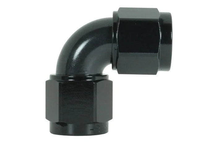 Speedflow Female Swivel Adaptors- Female/Female 90 Degree's in Black