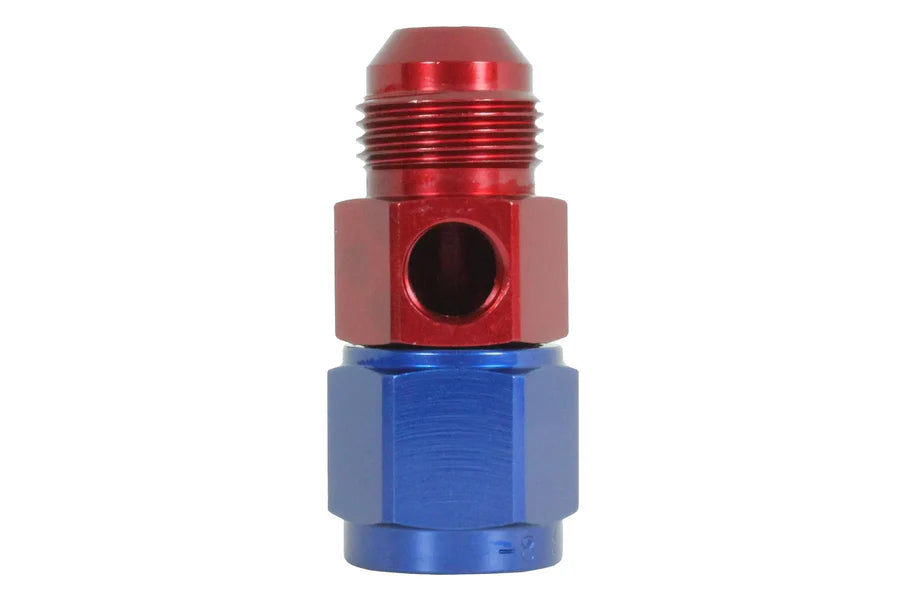 Speedflow Female-Male Flare Adapter fitting with 1/8" NPT Port