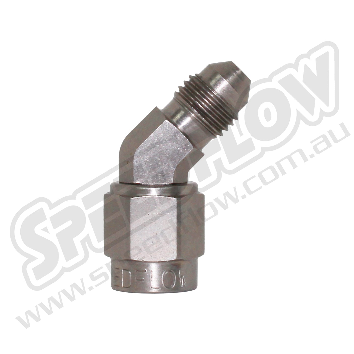 Speedflow Female-Male 45° and 90° Flare Adapters- Steel (200 series). To suit Stainless braided, Teflon inner hose