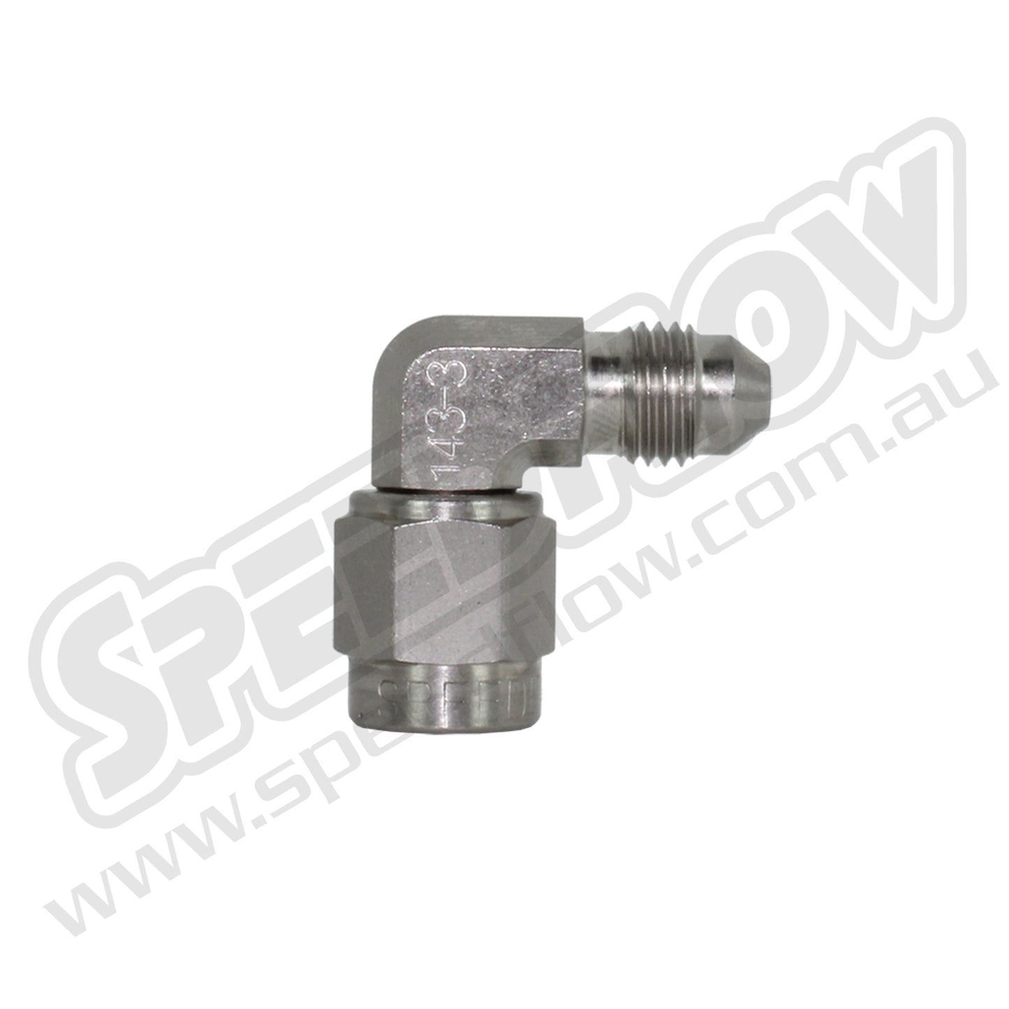 Speedflow Female-Male 45° and 90° Flare Adapters- Steel (200 series). To suit Stainless braided, Teflon inner hose