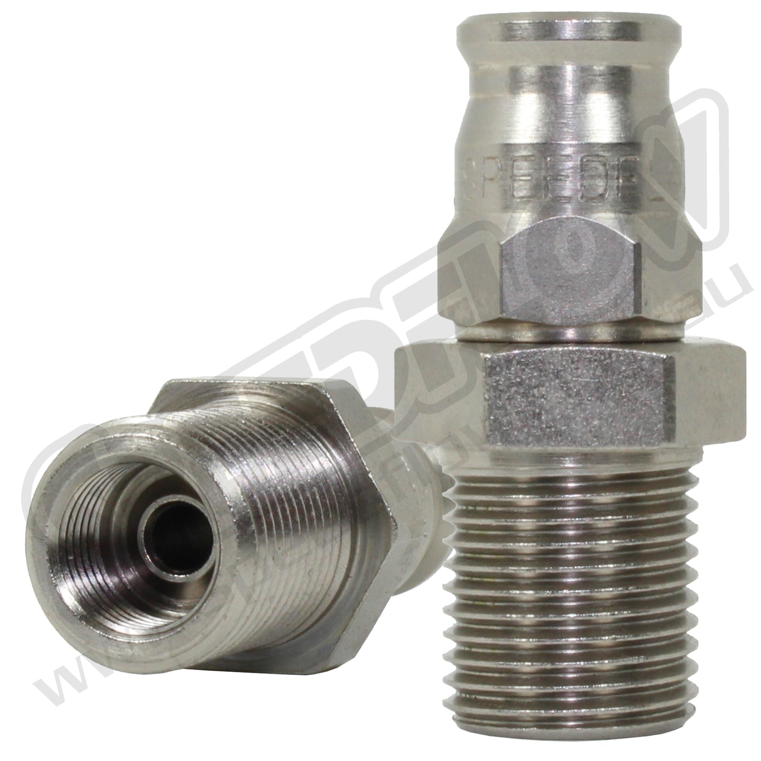 Speedflow Female- Inverted Seat fitting for 200 series stainless braided teflon innner hose