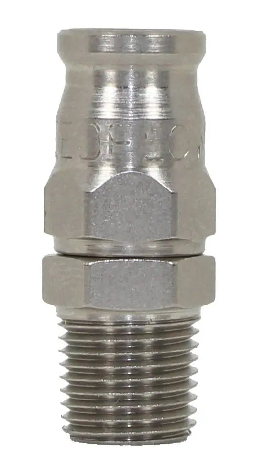 Speedflow Male NPT Hose End Fitting Steel