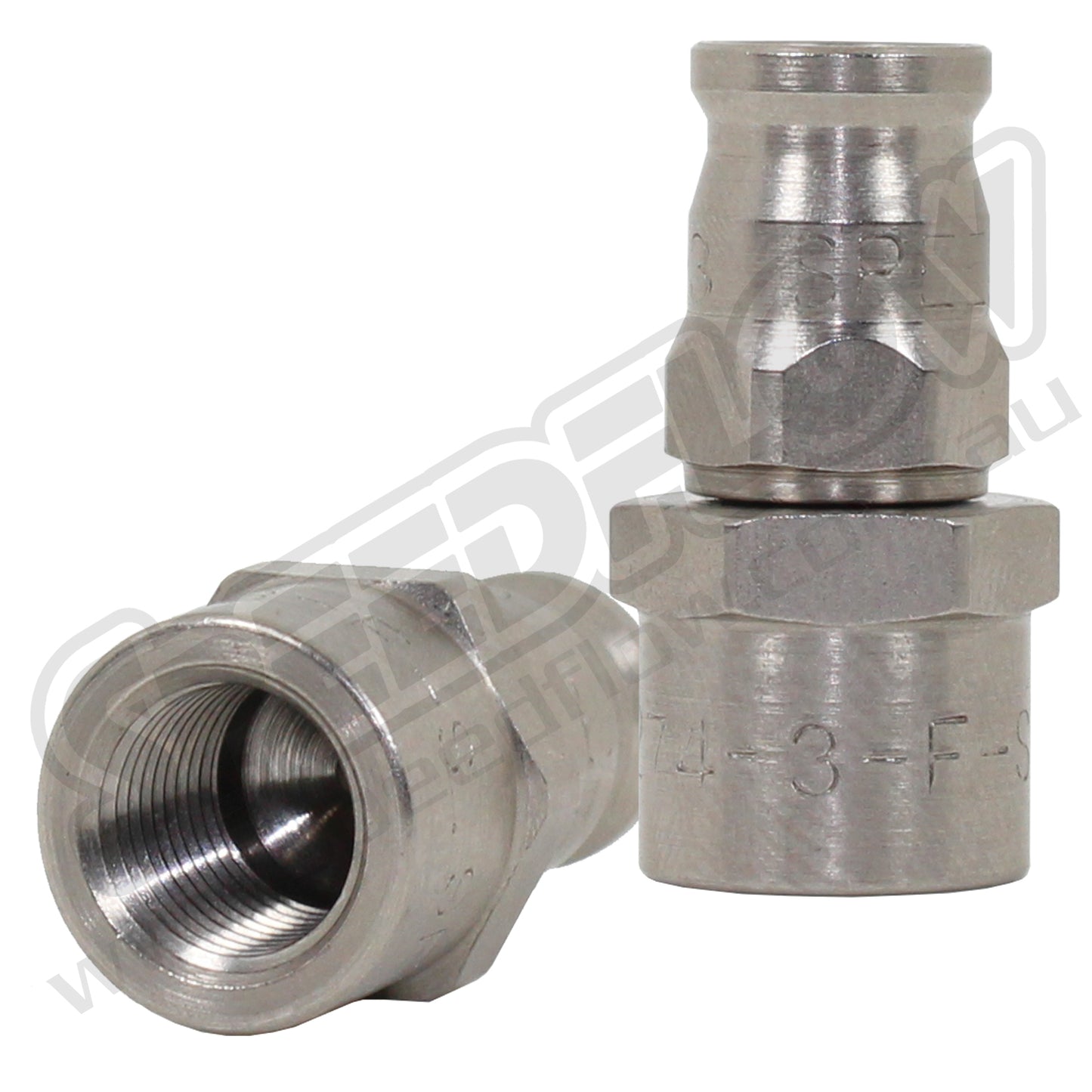 Speedflow Female NPT Hose End fitting in Steel