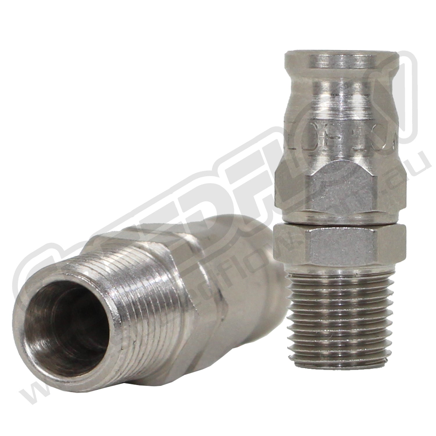 Speedflow Male NPT Hose End Fitting Steel