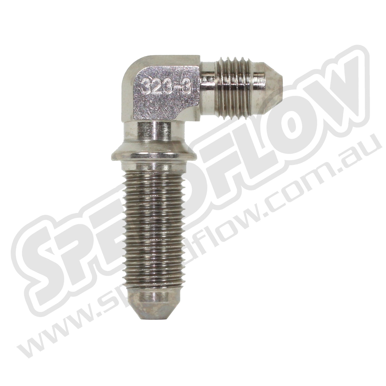 Speedflow 90 Degree Bulkhead fitting in Steel