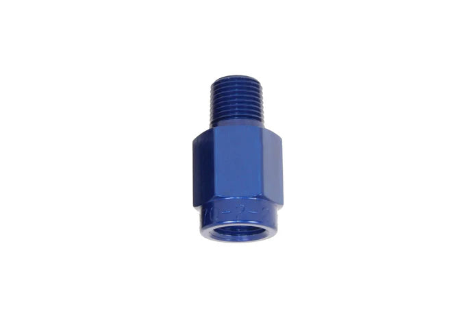 Speedflow 1/8" BSPT to NPT Adapter in Blue