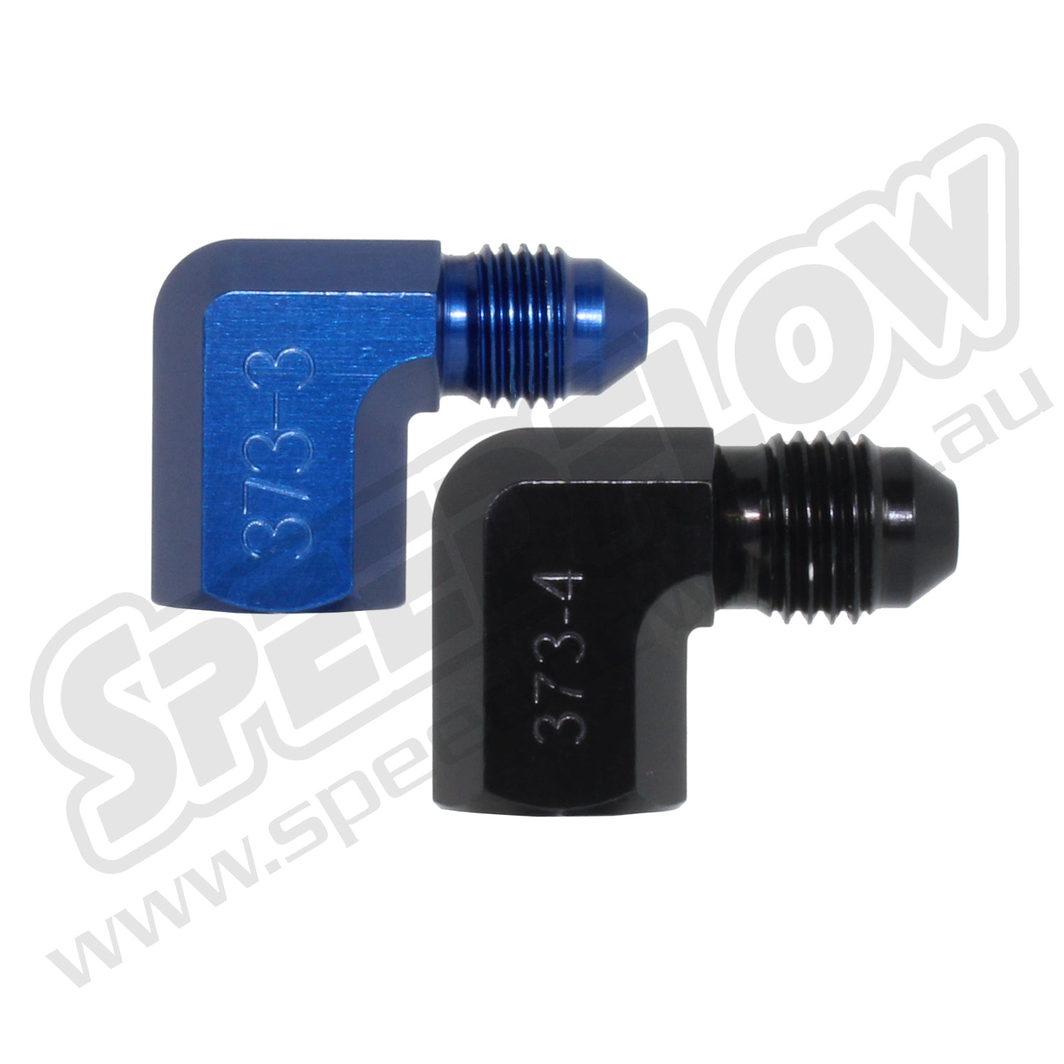 Speedflow 90 Degree Gauge Adapters. 1/8" NPT Female