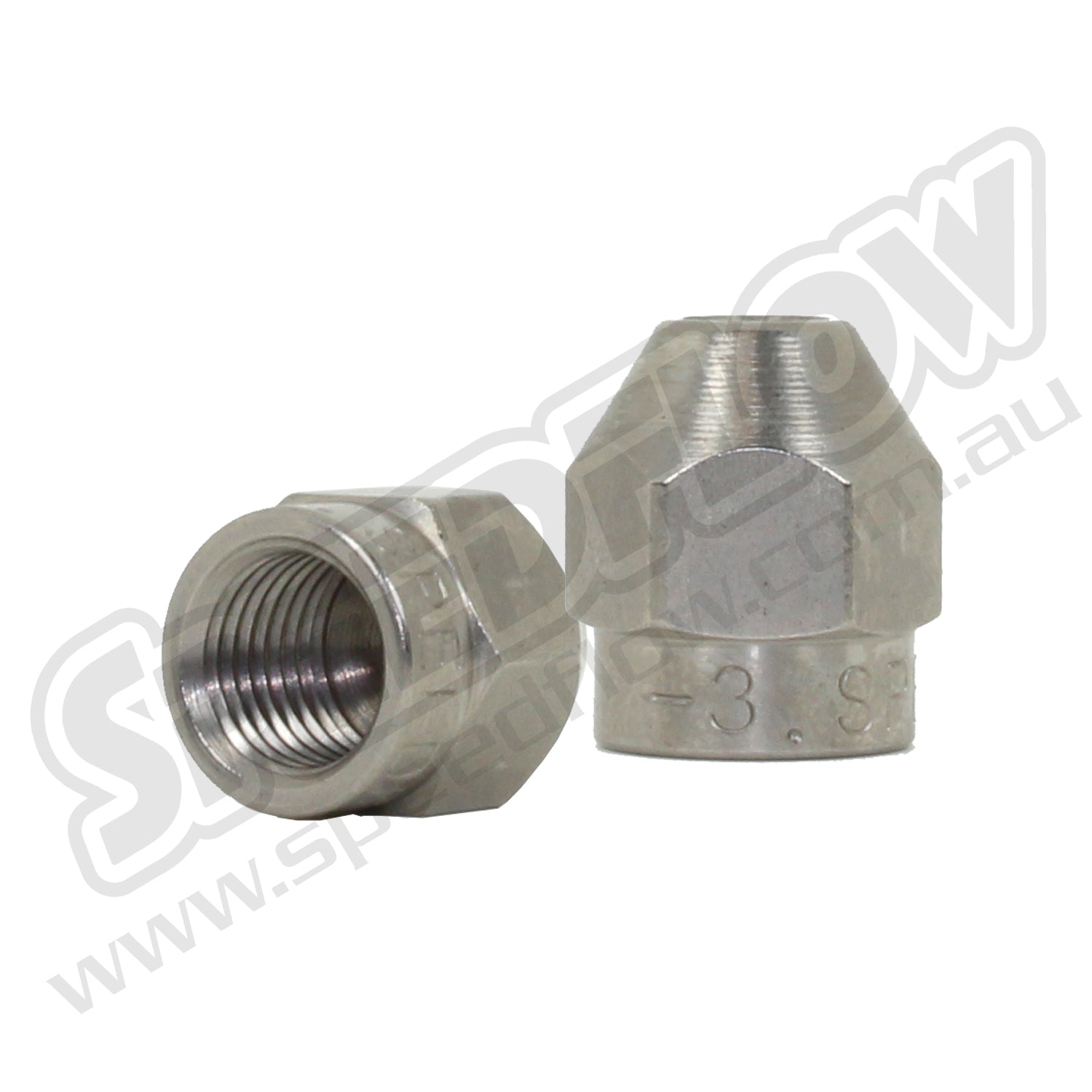 Speedflow Female Tube Nut in Steel