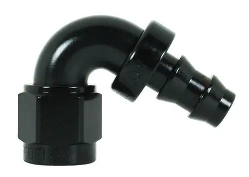 Speedflow Pushlock Hose Ends, 400 Series. To suit Rubber hose. 120 Degrees