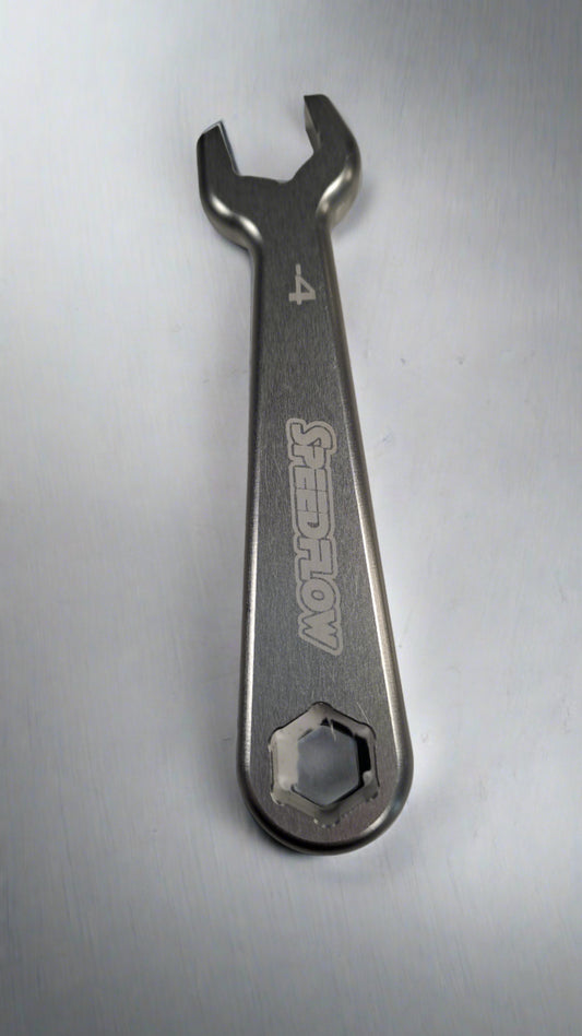 Speedflow AN ALUMINIUM SPANNER. -4 AN