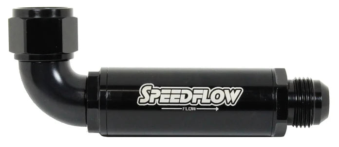 Speedflow AN Inline Scavenge Filters-90 Degrees