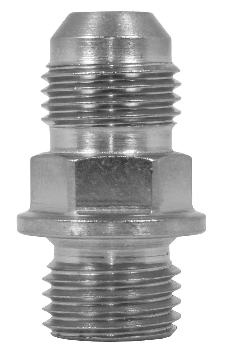 Speedflow AN Male to Metric Male Adapters in Steel