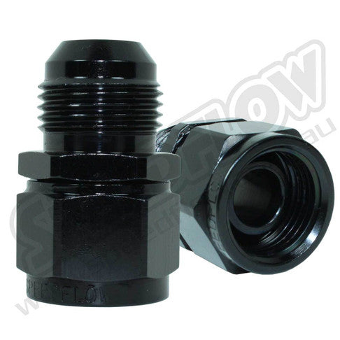 Speedflow Female BSPP Adapter in Black 