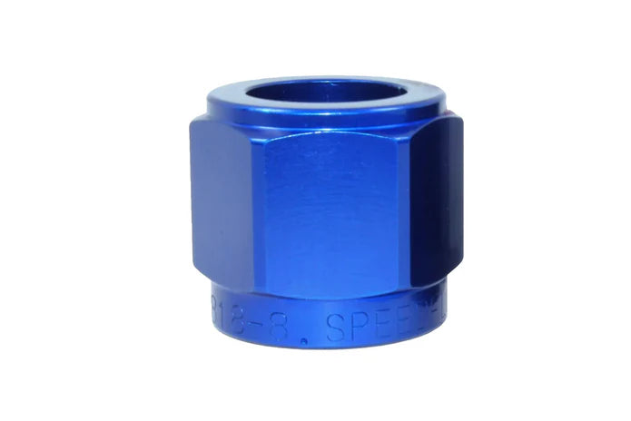 Speedflow Aluminium Tube Nuts in Blue