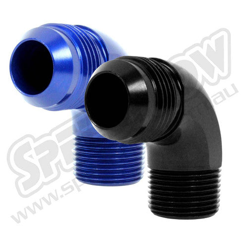 Speedflow 90 Degree AN Male to NPT- Adapters