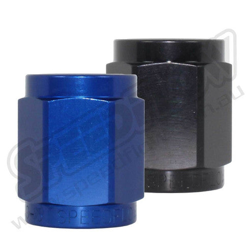 Speedflow Female NPT Coupler in Black and Blue