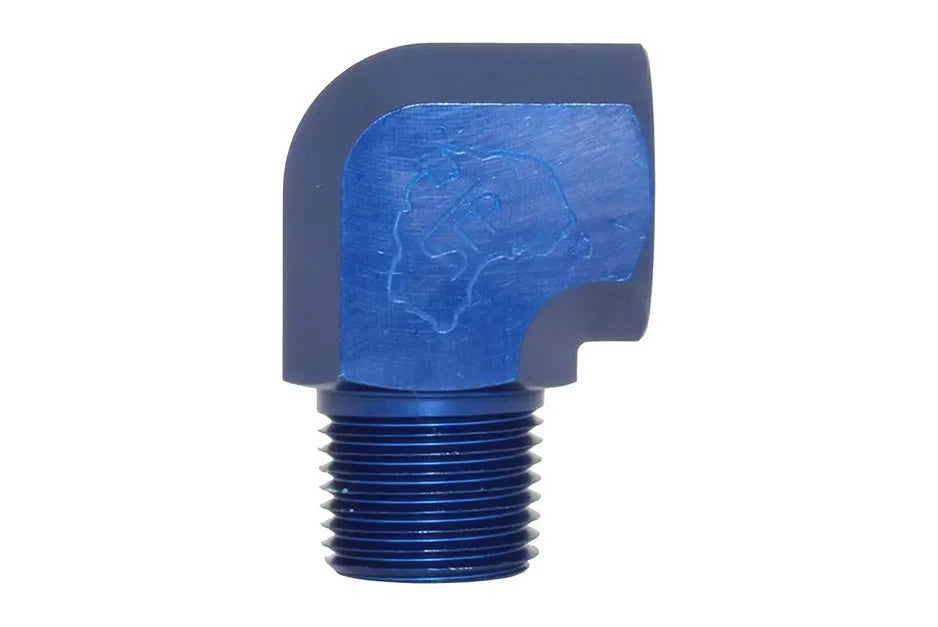 Speedflow 90 Degrees degrees NPT MALE - FEMALE in Blue