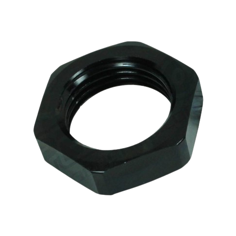 Speedflow Aluminium Bulkhead Nut in Black