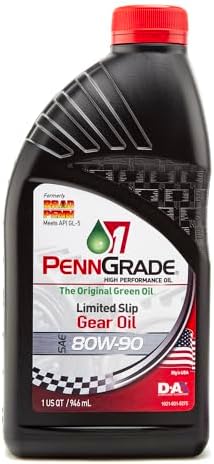 Penn Grade Oil. Limited Slip Gear Oil. Sae 80W-90